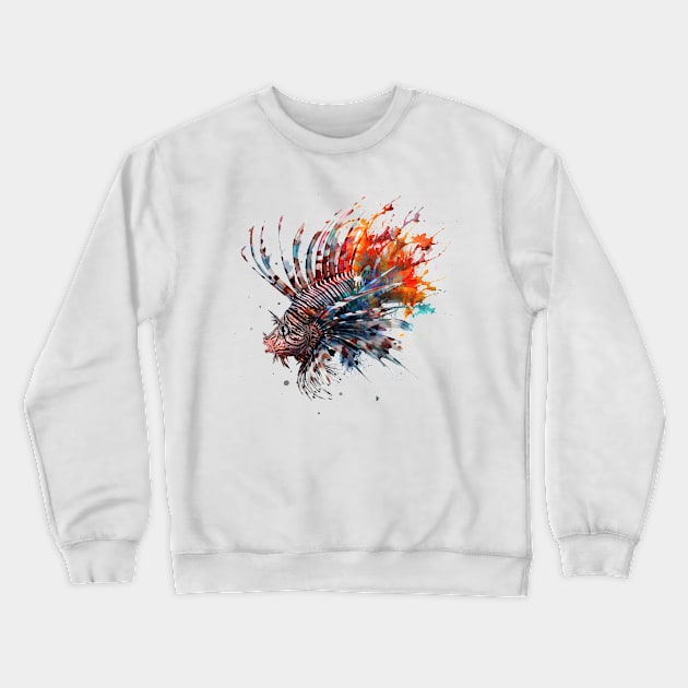 Lionfish Crewneck Sweatshirt by Urban Archeology Shop Gallery